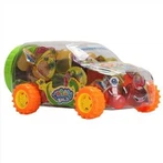 Горещи продажба пудинг мини бонбони плодове и чаша желе/сладки играчки авто коли пудинг